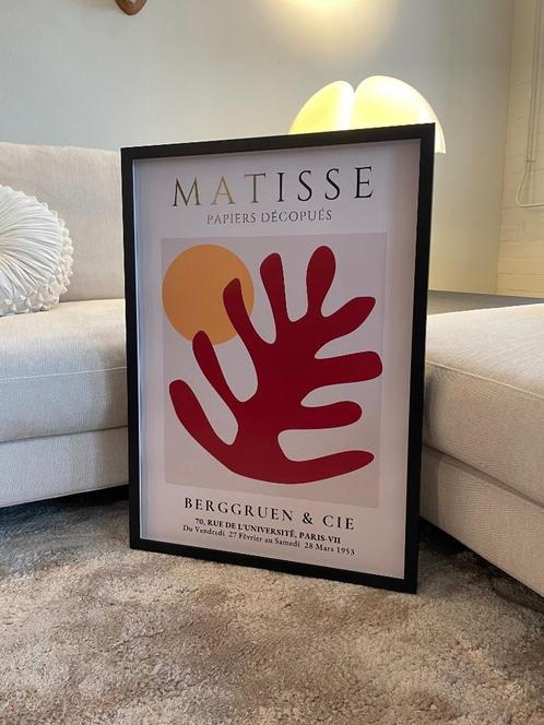 Matisse zonsondergang Poster 50x70 cm let op alleen de poste, Verzamelen, Posters, Nieuw, Dier of Natuur, A1 t/m A3, Rechthoekig Staand