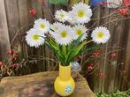 Nieuwe kunstbloemen/ wit/ gemend boeket/ boeket/ tafelboeket, Binnen, Info@rodebeagle.nl, Rode Beagle Kunstbloemen, Nieuw