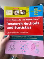 Onderzoeksmethoden en Statistiek - Universiteit Utrecht, Ophalen of Verzenden, Gamma, Zo goed als nieuw, WO