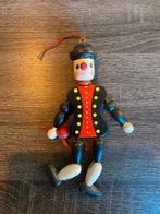Vintage Houten Trekpop - 20cm, Antiek en Kunst, Ophalen of Verzenden