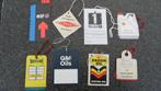 Motorolie verversingskaartjes voor uw oldtimerauto 8 x, Verzamelen, Verzenden, Zo goed als nieuw, Gebruiksvoorwerp
