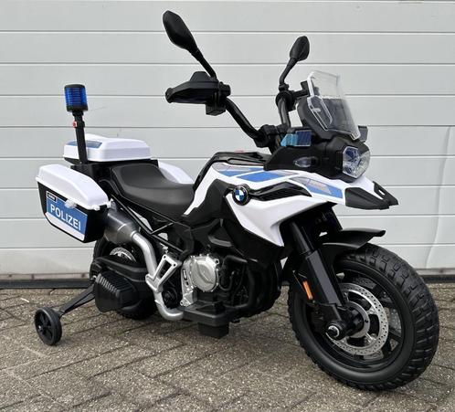 BMW F850 GS Polizei 12v - Rubberband - Sirene NIEUW, Kinderen en Baby's, Speelgoed | Buiten | Voertuigen en Loopfietsen, Nieuw