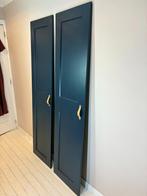 IKEA Pax / Grimo 2x donkerblauwe kastdeuren, Huis en Inrichting, Ophalen, Gebruikt, 200 cm of meer, 50 tot 100 cm