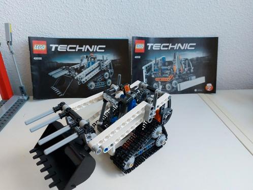 Lego Technic set 42032 rupsbanden graafmachine compl boekje, Kinderen en Baby's, Speelgoed | Duplo en Lego, Zo goed als nieuw