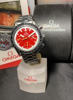 Omega Speedmaster Schumacher compleet, Sieraden, Tassen en Uiterlijk, Horloges | Heren, Verzenden, Zo goed als nieuw, Staal, Omega