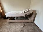 Superluxe hoog laag bed - De Suite, Huis en Inrichting, Ophalen, Verstelbaar, Eenpersoons, Beige