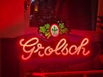 Unieke rode (!) Grolsch Neon reclame, Ophalen, Zo goed als nieuw, Lichtbak of (neon) lamp