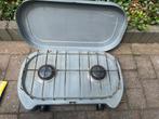 Camping gasje 2 pits, Caravans en Kamperen, Kampeeraccessoires, Ophalen of Verzenden, Gebruikt