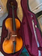 Bieden! 4/4 Cello van Gear4music met koffer, Muziek en Instrumenten, Strijkinstrumenten | Cello's, Ophalen of Verzenden, Gebruikt