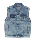 mcs demin vest stonewash blauw, man, vrouw, biker, rocker, Motoren, Nieuw met kaartje, Jas | textiel, MCS DENIM VEST STONEWASH BLAUW