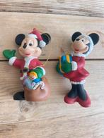 Vintage mickey en minnie ornamenten kerstboom, Ophalen, Mickey Mouse, Zo goed als nieuw, Beeldje of Figuurtje