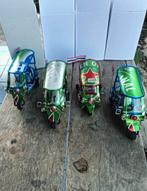 Heineken tuktuk Thailand 4 verschillende lengte 12 cm, Verzamelen, Ophalen of Verzenden, Nieuw, Overige typen, Heineken