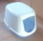 Kitten kattenbak Savic Duchesse -wit-blauw- 44x35x32 cm, Ophalen of Verzenden, Gesloten