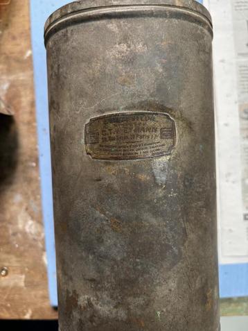 Uniek: interne onderdelen van Weymann exhausteur beschikbaar voor biedingen