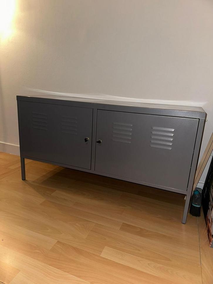Ikea PS Grijze Locker/Kluisjeskast, Huis en Inrichting, Kasten | Lockerkasten, Zo goed als nieuw, Ophalen