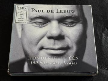 Paul de Leeuw - Honderd Uit Eén (5 CD Box Album Best Of) beschikbaar voor biedingen