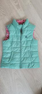 United colors of benetton dubbelzijdig bodywarmer mt 104/110, Ophalen of Verzenden, Zo goed als nieuw, Meisje, Jas