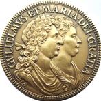 Verenigd Koninkrijk penning Glorius Revolution 1988 (65mm!), Ophalen of Verzenden, Brons, Buitenland