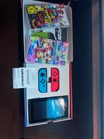 Nintendo Switch met games, 2 spelers, Eén computer, Zo goed als nieuw, Vanaf 7 jaar