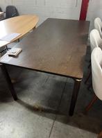 by fonQ Robine Eettafel 180 x 95 cm Espresso | Van €749, nu, Huis en Inrichting, Tafels | Eettafels, Byfonq, Byfonq, Nieuw, 150 tot 200 cm