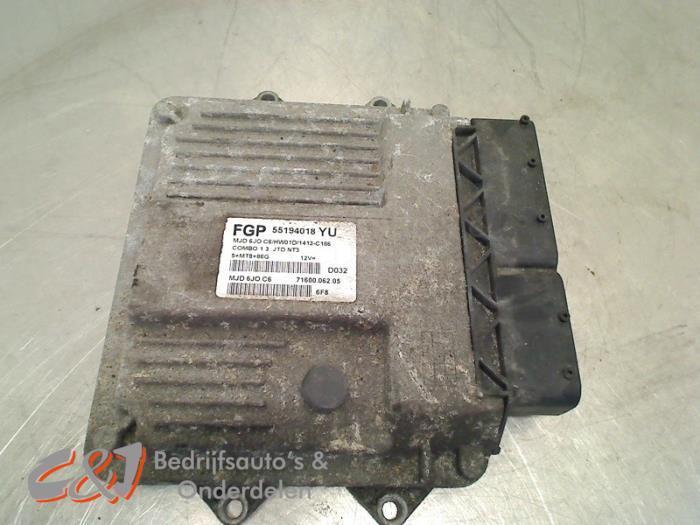 Computer Motormanagement van een Opel Combo, Auto-onderdelen, Elektronica en Kabels, Opel, Gebruikt, 3 maanden garantie, Ophalen of Verzenden