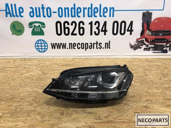 VW GOLF 7 XENON KOPLAMP LINKS 5G1941031 ORIGINEEL, Auto-onderdelen, Verlichting