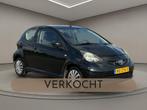 Toyota Aygo 1.0-12V Access 2007 ZWART | Airco | APK, Voorwielaandrijving, Gebruikt, 4 stoelen, Startonderbreker