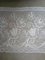 Vitrage 46 cm hoog, Ophalen of Verzenden, Zo goed als nieuw, Wit, 100 tot 150 cm