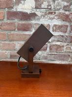 Bruine vintage wandlamp, Ophalen of Verzenden, Gebruikt