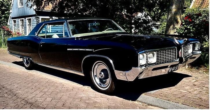 Buick Electra 225 Custom Coupe 1968, Auto's, Buick, Particulier, Overige modellen, LPG, Coupé, Automaat, Geïmporteerd, Zwart, Beige