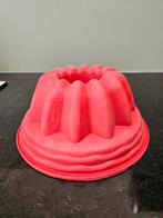 Silicone tulband vorm te gebruiken vanaf 1 liter- 2 liter, Ophalen of Verzenden, Zo goed als nieuw, Rood, Overige typen