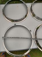 wielsierringen 14 inch chrome facetrandje, Ophalen of Verzenden, Nieuw, Opel