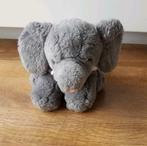 Knuffel olifant grijs, Ophalen of Verzenden, Zo goed als nieuw, Olifant