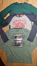3 longsleeves jongen, 152-158 (2 Nieuw, 1 ZGAN), 1 van Mitch, Kinderen en Baby's, Kinderkleding | Maat 152, Nieuw, Ophalen of Verzenden