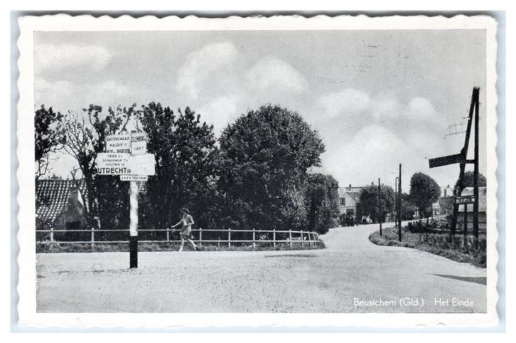 Beusichem, Het Einde, Verzamelen, Ansichtkaarten | Nederland, Ongelopen, Gelderland, 1940 tot 1960, Verzenden