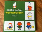 Dick Bruna - Nijntje oefent werkwoorden, Boeken, Ophalen of Verzenden, Zo goed als nieuw, Dick Bruna