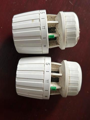 2x Danfoss thermostatische knop beschikbaar voor biedingen