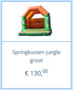 Springkussen jungle groot, Ophalen, Zo goed als nieuw, Overige