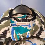 Studio Anneloes travelstof blouse blauw groen mt M art 50008, Maat 38/40 (M), Studio Anneloes, Blauw, .