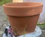 Terracotta terra cotta pot 35 cm bloem plantenpot planten, Tuin en Terras, Bloempotten, 25 tot 40 cm, Gebruikt, Rond, Minder dan 40 cm
