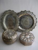 Lot antiek Ned. Indisch zilver BWG - Riau Palembang Sumatra, Antiek en Kunst, Ophalen of Verzenden