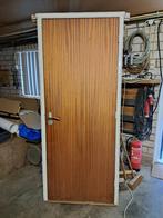 Te koop kozijn met deur, Gebruikt, Deurkozijn, Hout, Ophalen