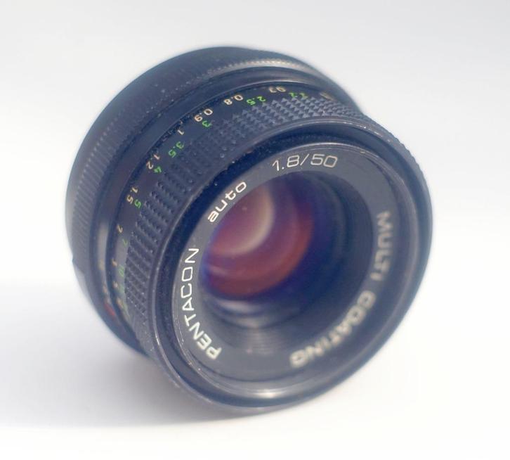 Pentacon 1.8/50mm M42 mount (rebranded Meyer Oreston ), Verzamelen, Fotografica en Filmapparatuur, Lens of Lenzen, 1960 tot 1980