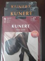 Kunert warm up 60d panty 38 38 black marine anthra, Maat 36/38 (S), Zwart, Nieuw, Ophalen of Verzenden