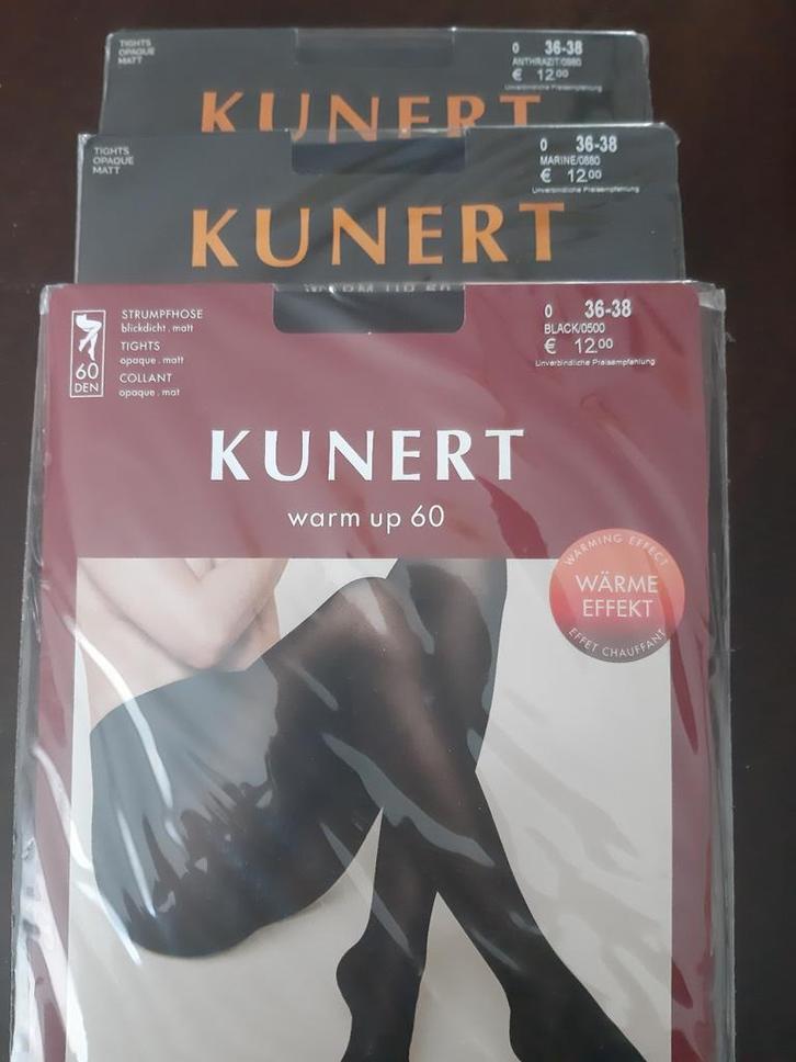 Kunert warm up 60d panty 38 38 black marine anthra, Kleding | Dames, Leggings, Maillots en Panty's, Nieuw, Panty, Maat 36/38 (S)
