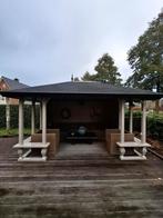 Knus tuinhuis inclusief tuinset met kussens!, Ophalen, Zo goed als nieuw, Tuinpaviljoen