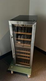 Wijn koelkast 2 zones, Witgoed en Apparatuur, Koelkasten en IJskasten, Minder dan 75 liter, Ophalen, Zo goed als nieuw, Zonder vriesvak