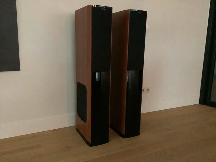 Jamo S606 luidsprekers, Audio, Tv en Foto, Luidsprekers, Zo goed als nieuw, Front, Rear of Stereo speakers, 120 watt of meer, Jamo