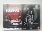 Blow & Donnie Brasco DVD, Vanaf 16 jaar, Ophalen of Verzenden, Zo goed als nieuw, Waargebeurd drama
