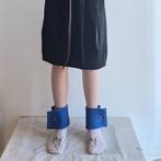 manchetten + knopen v/ raf simons old stock handgemaakt blue, Sieraden, Tassen en Uiterlijk, Manchetknopen, Ophalen of Verzenden